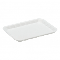 7x5" Foam Produce Tray White