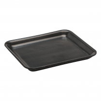 8x7" Foam Produce Tray Black