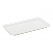 9x5" Foam Produce Tray White