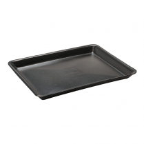 11x14" Deep Foam Produce Tray Black