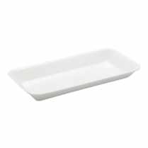 11x5" Deep Foam Produce Tray White