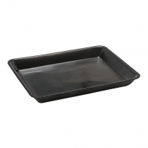 11x9" Deep Foam Produce Tray Black