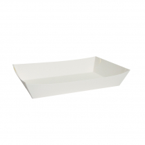 Large Paper Seafood Tray White