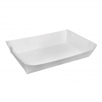 Medium Paper Seafood Tray White