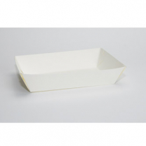 Small Paper Seafood Tray White