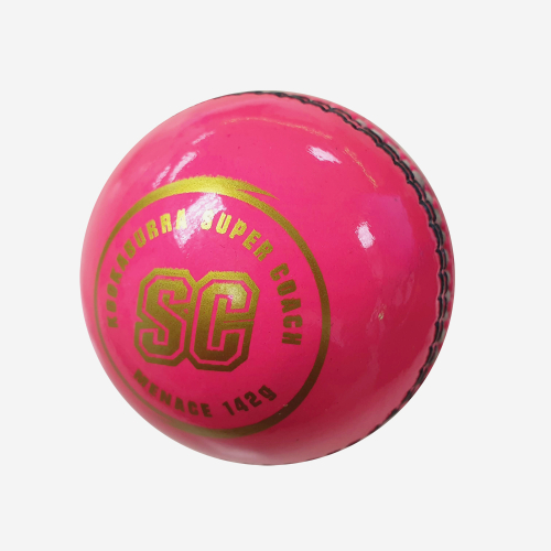 KOOKABURRA SUPER COACH MENACE 2 PIECE CRICKET BALL