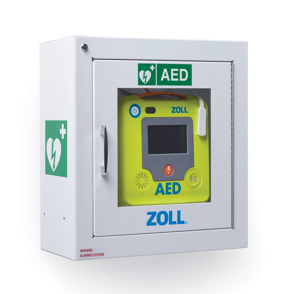 Zoll Aed Wall Cabinet With Alarm Security