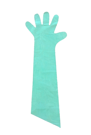 Glove Disp. P.E. Shoulder Length 100pk