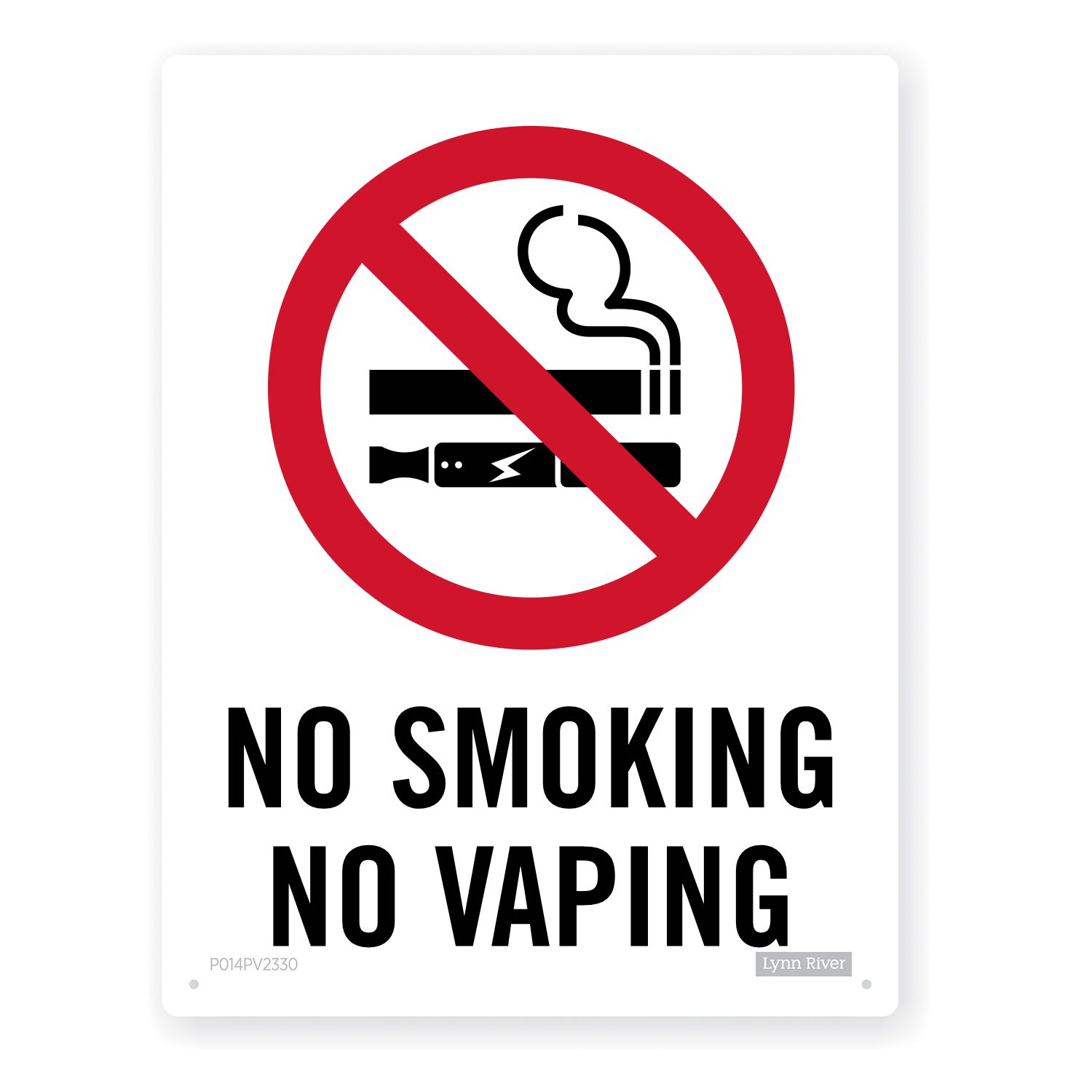 No Vaping Sign No Vaping Sign