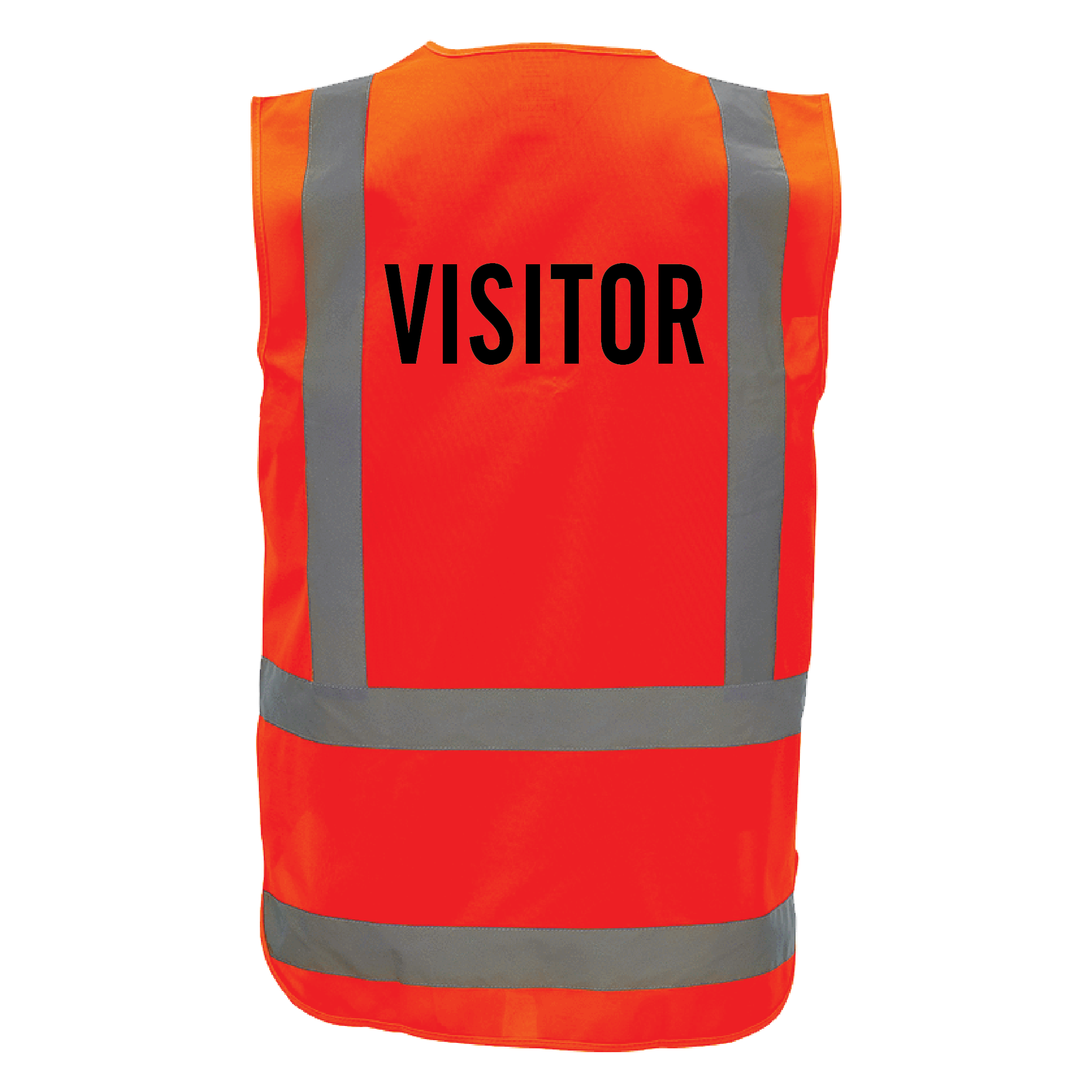 Orange Hi-Vis Visitor Vest