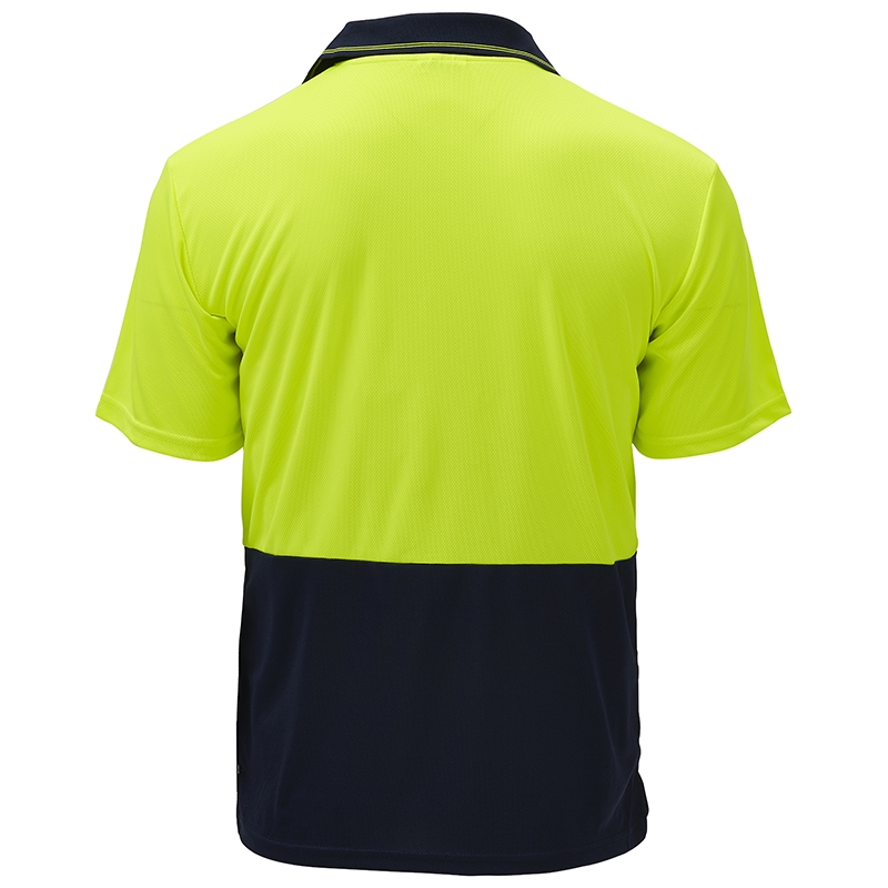 Wise Yellow Hi-Vis Polo