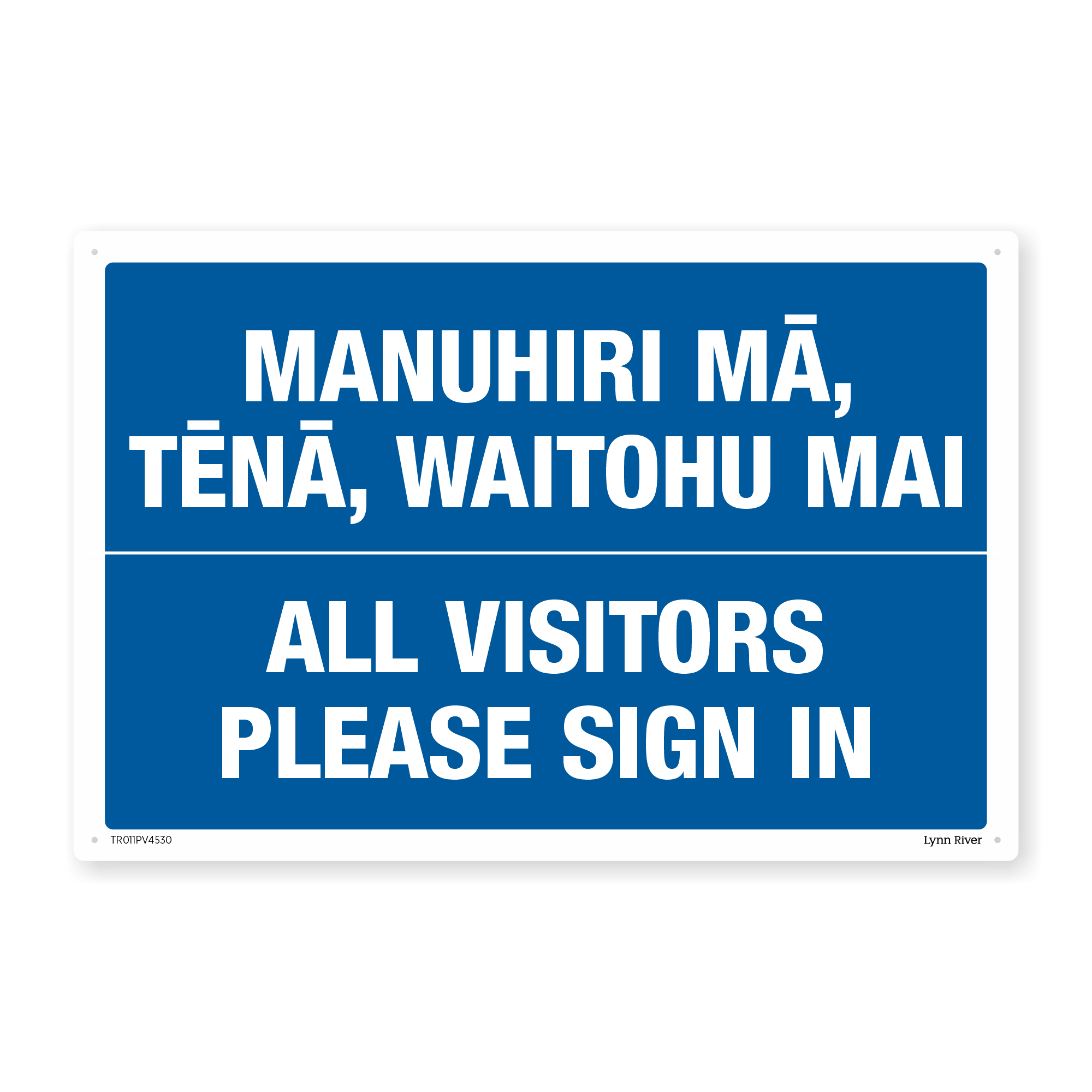 All Visitors Please Sign In