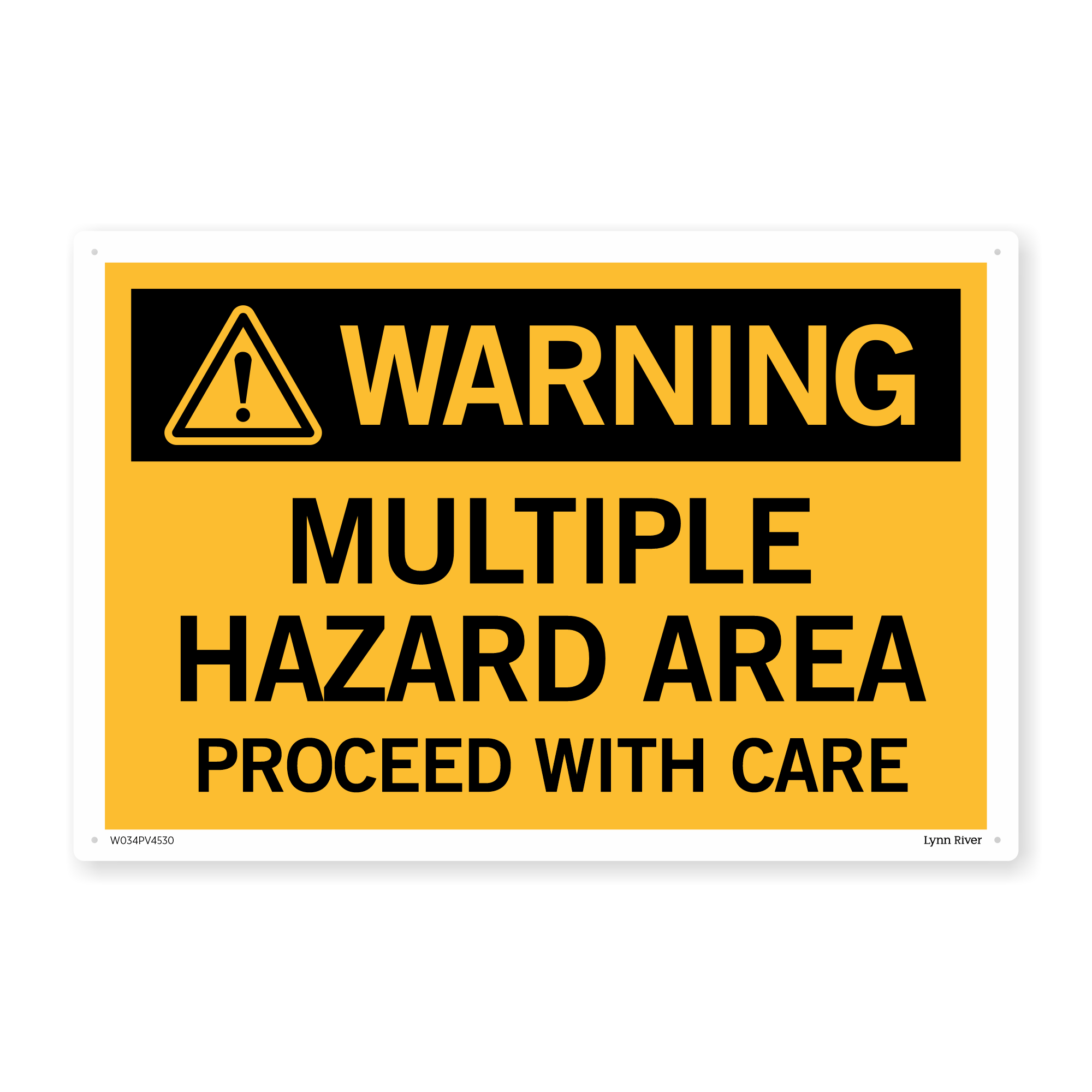 Multiple Hazard Area PVC