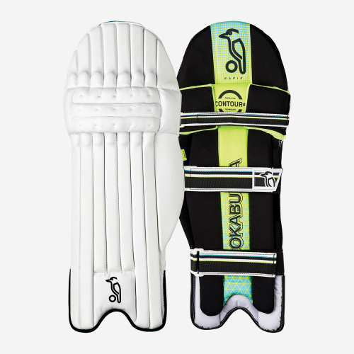 Kookaburra 2019 Ghost 2.0 Cricket Batting Pads Leg Guards White/Grey