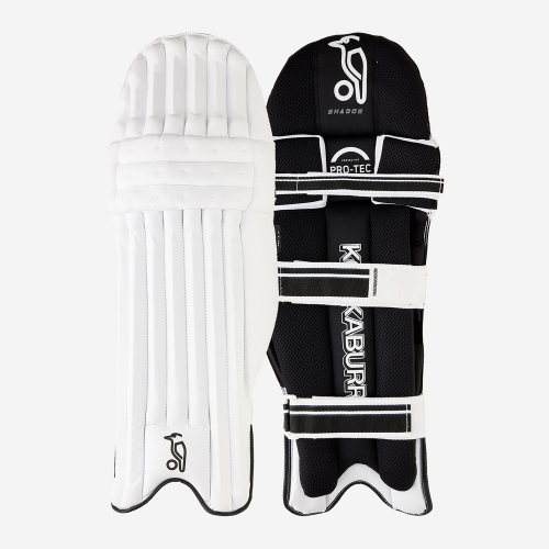 Kookaburra 2019 Nickel 2.0 Cricket Batting Pads Leg Guards White/Grey 