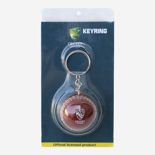 Cricket Australia Mini Ball Keyring 