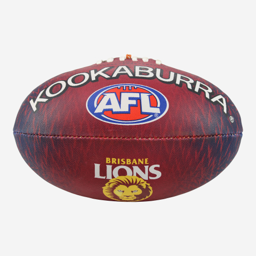 Kookaburra AFL Aura Football Size 3 Brisbane Lions