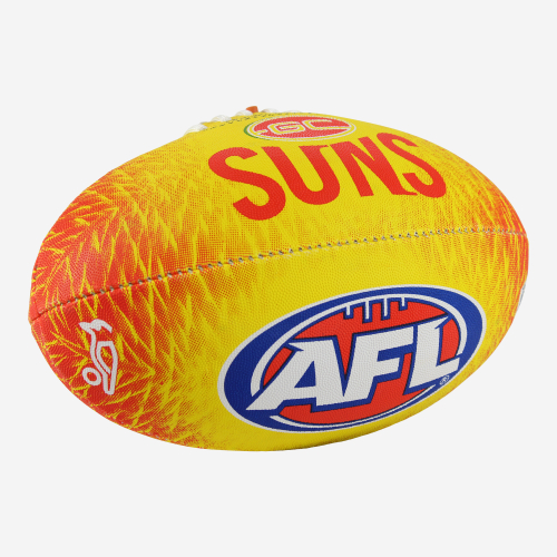 Kookaburra AFL Aura Football Size 3 Gold Coast Suns