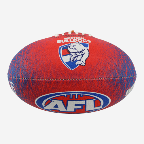 Kookaburra AFL Aura Football Size 3 Western Bulldogs