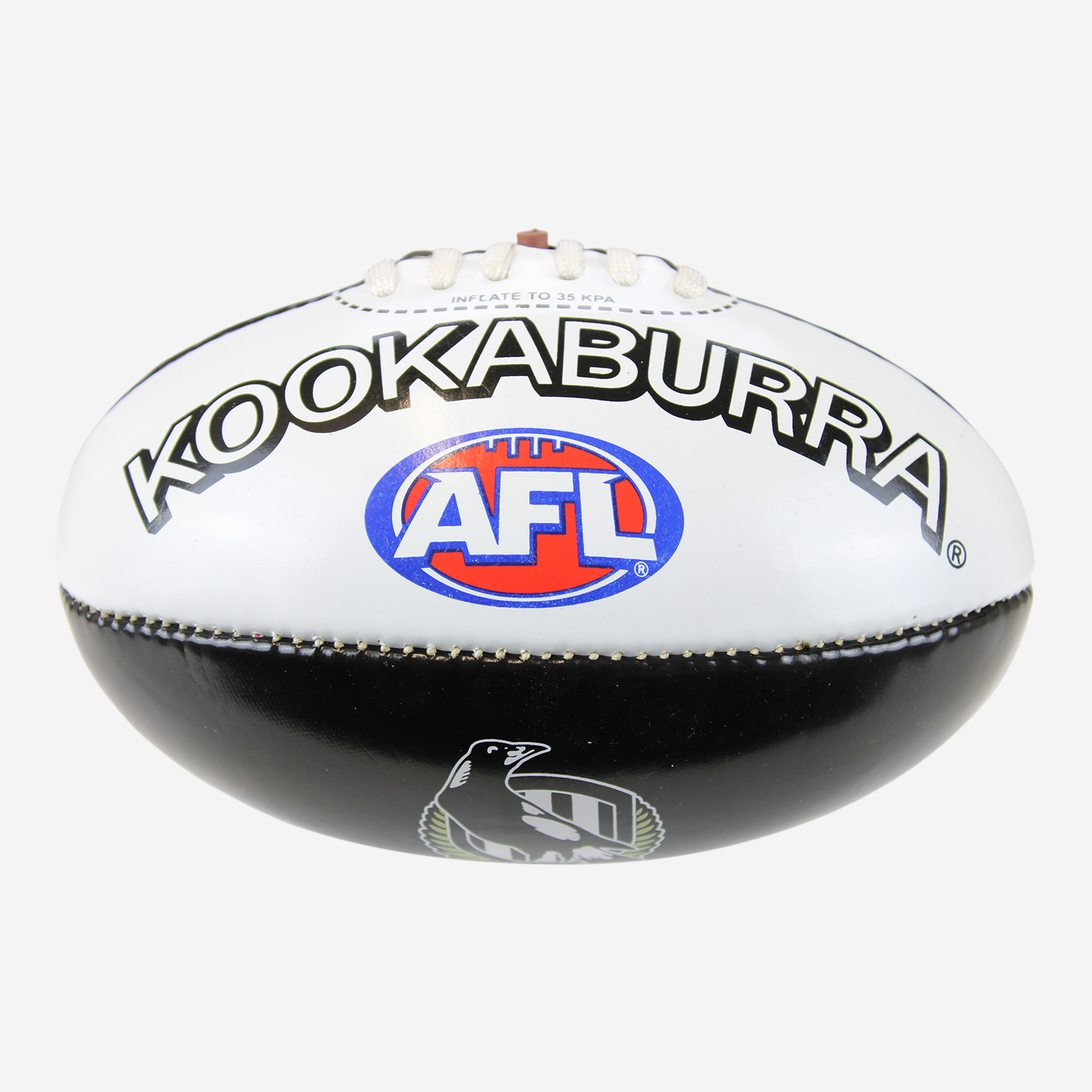 Kookaburra AFL Mini PVC Football 20CM Collingwood Magpies
