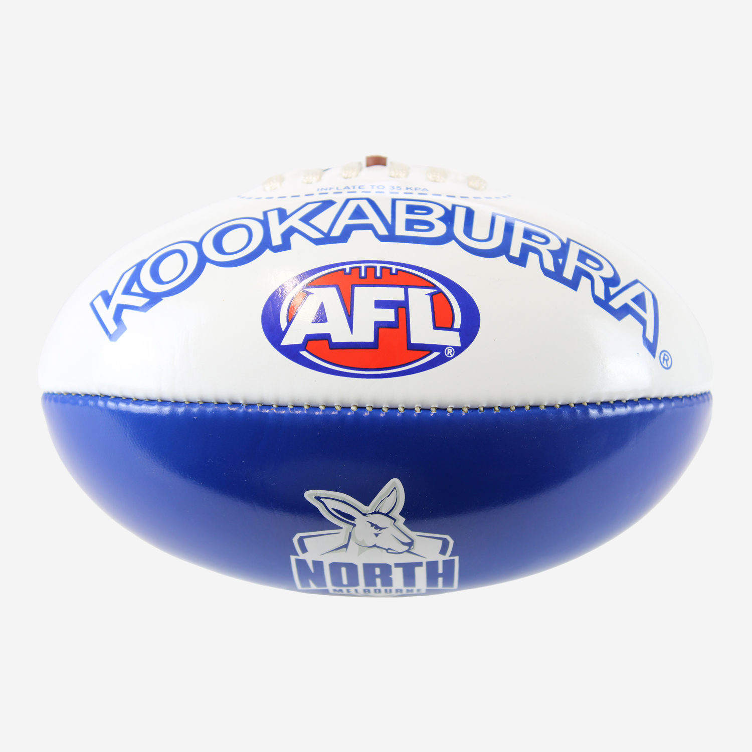 Kookaburra AFL Mini PVC Football 20CM North Melbourne Kangaroos