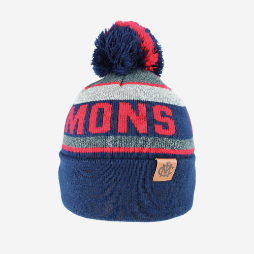 AFL pom pom beanie