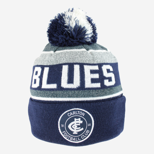 carlton new era beanie