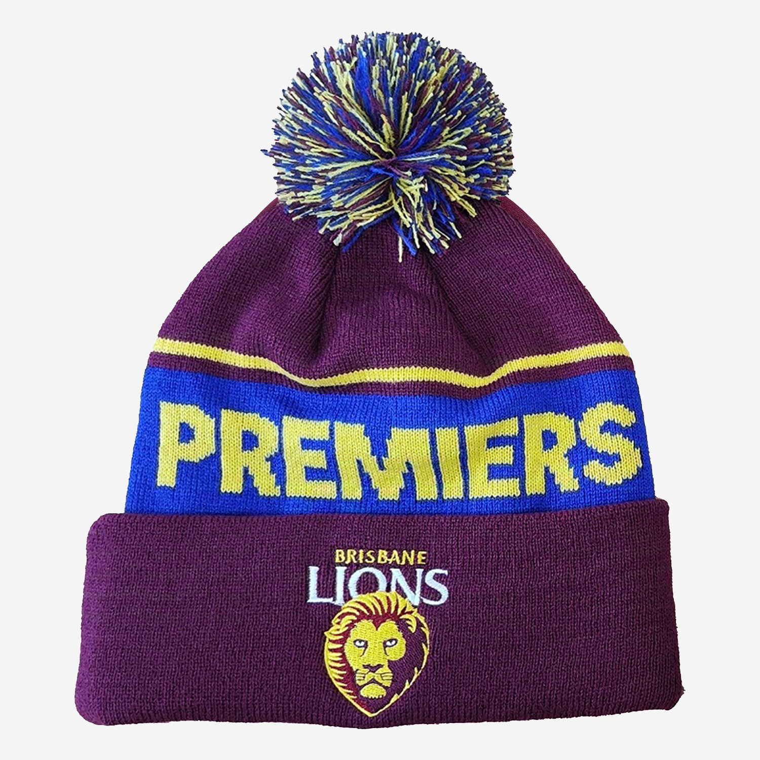 Lions Premiership Beanie Front