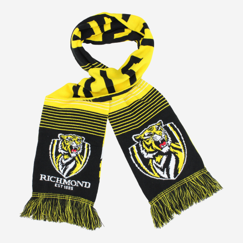 RICHMOND TIGERS LINEBREAK JACQUARD SCARF