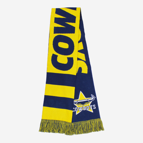 North Queensland Cowboys NRL Infants Beanie and Scarf Set :: North