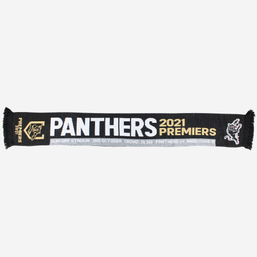 PENRITH PANTHERS 2021 PREMIERSHIP SCARF