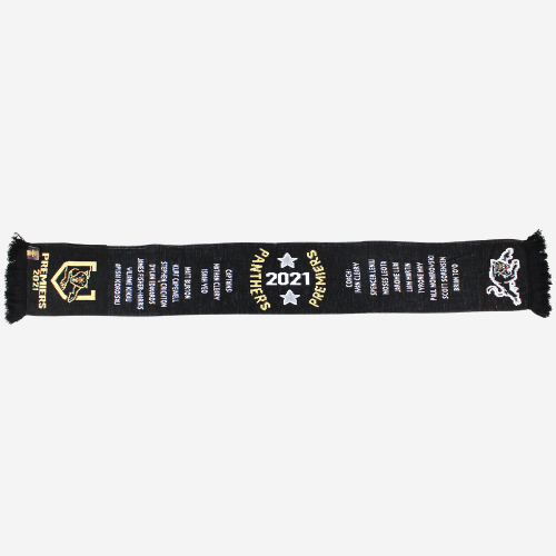 PENRITH PANTHERS 2021 PREMIERSHIP SCARF