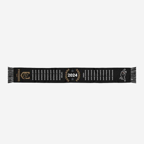 PENRITH PANTHERS PREMIERSHIP SCARF 2024