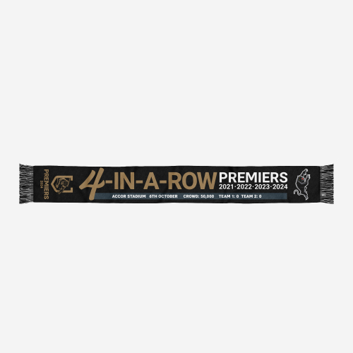 Panthers 4peat scarf