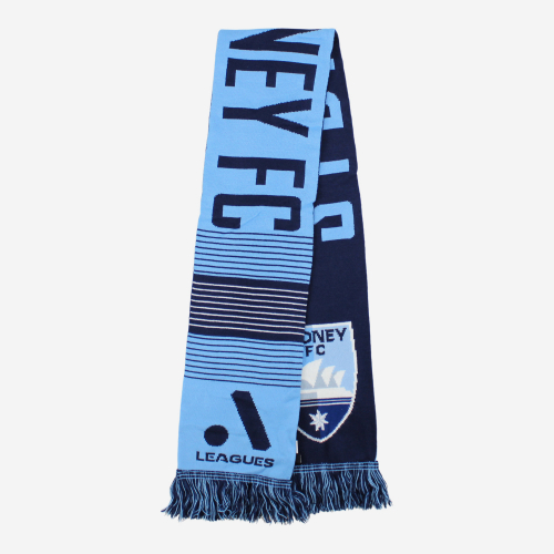 Sydney FC Linebreak Jacquard Scarf