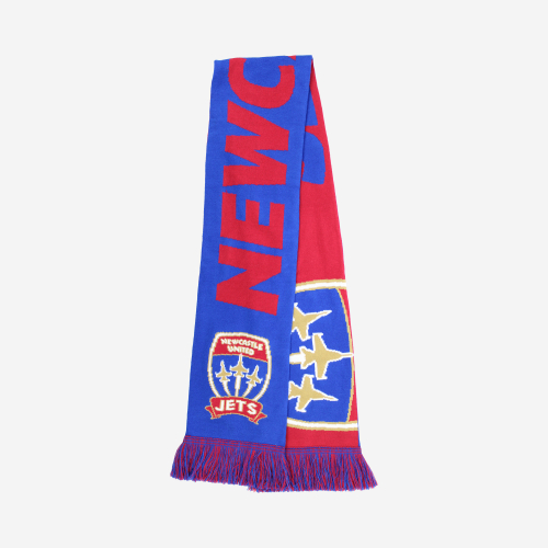 Newcastle Jets Defender Jacquard Scarf