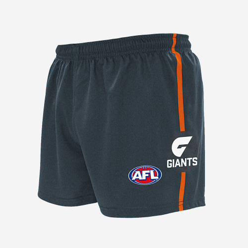 GWS GIANTS  AFL HOME BAGGY SHORTS