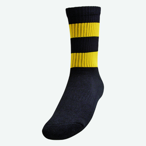 RICHMOND TIGERS ELITE CREW SOCKS