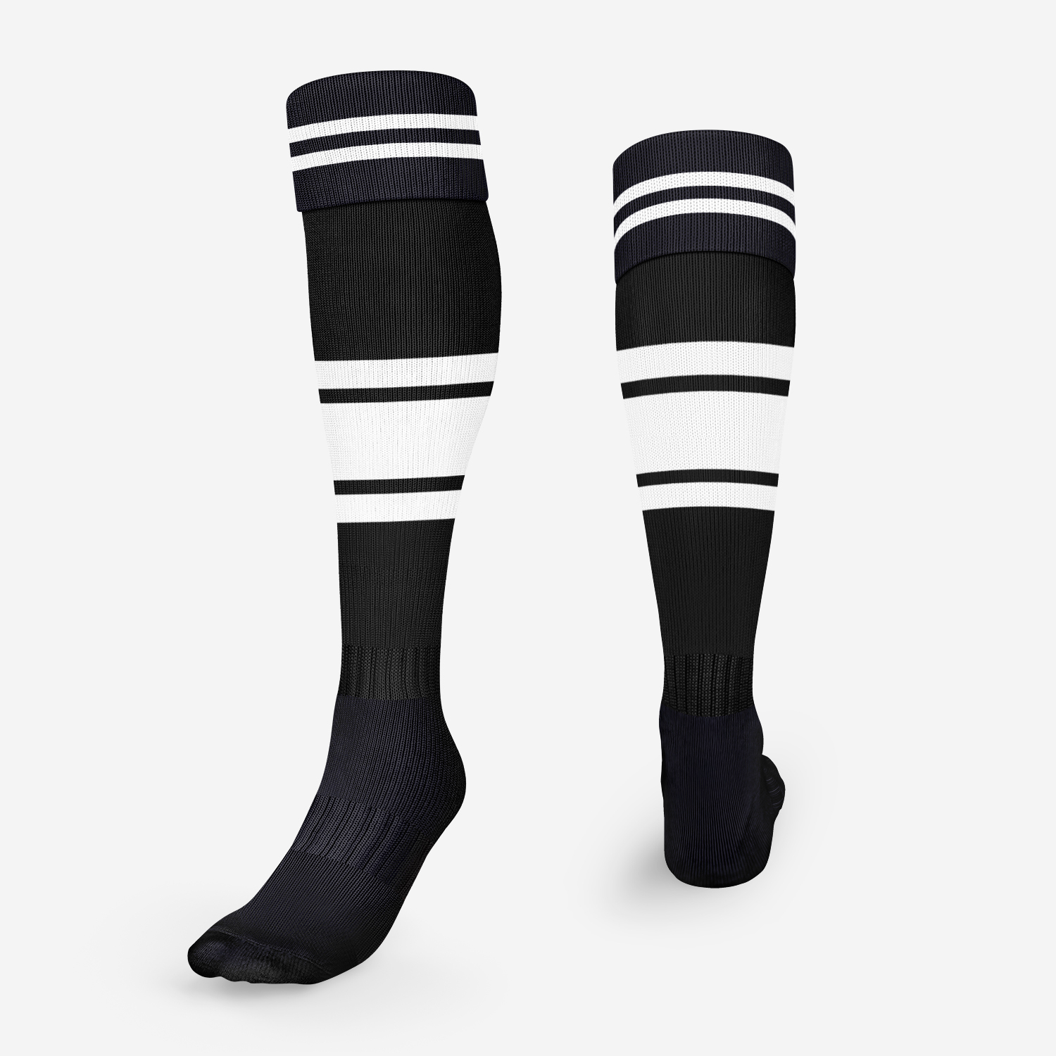 Retro Wests Football Socks