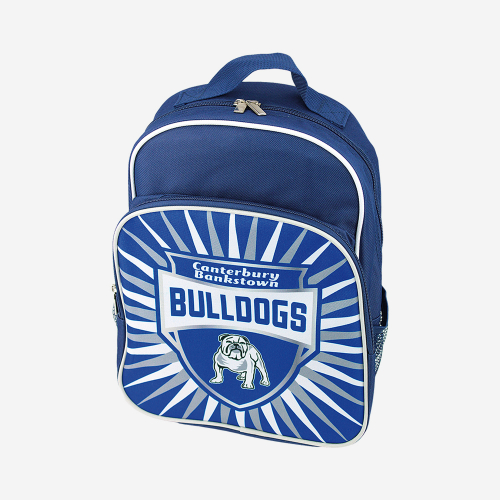 Canterbury Bulldogs NRL Stealth Backpack Travel Training School Bag! 