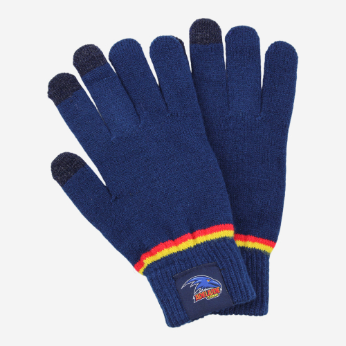 ADELAIDE CROWS AFL TOUCHSCREEN GLOVES