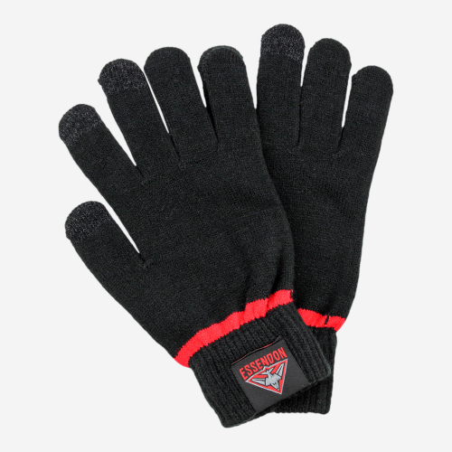 ESSENDON BOMBERS AFL TOUCHSCREEN GLOVES