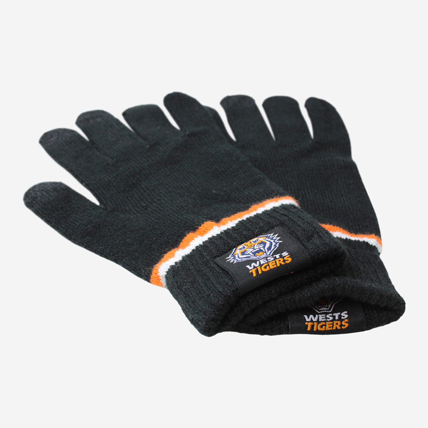 WESTS TIGERS NRL TOUCHSCREEN GLOVES