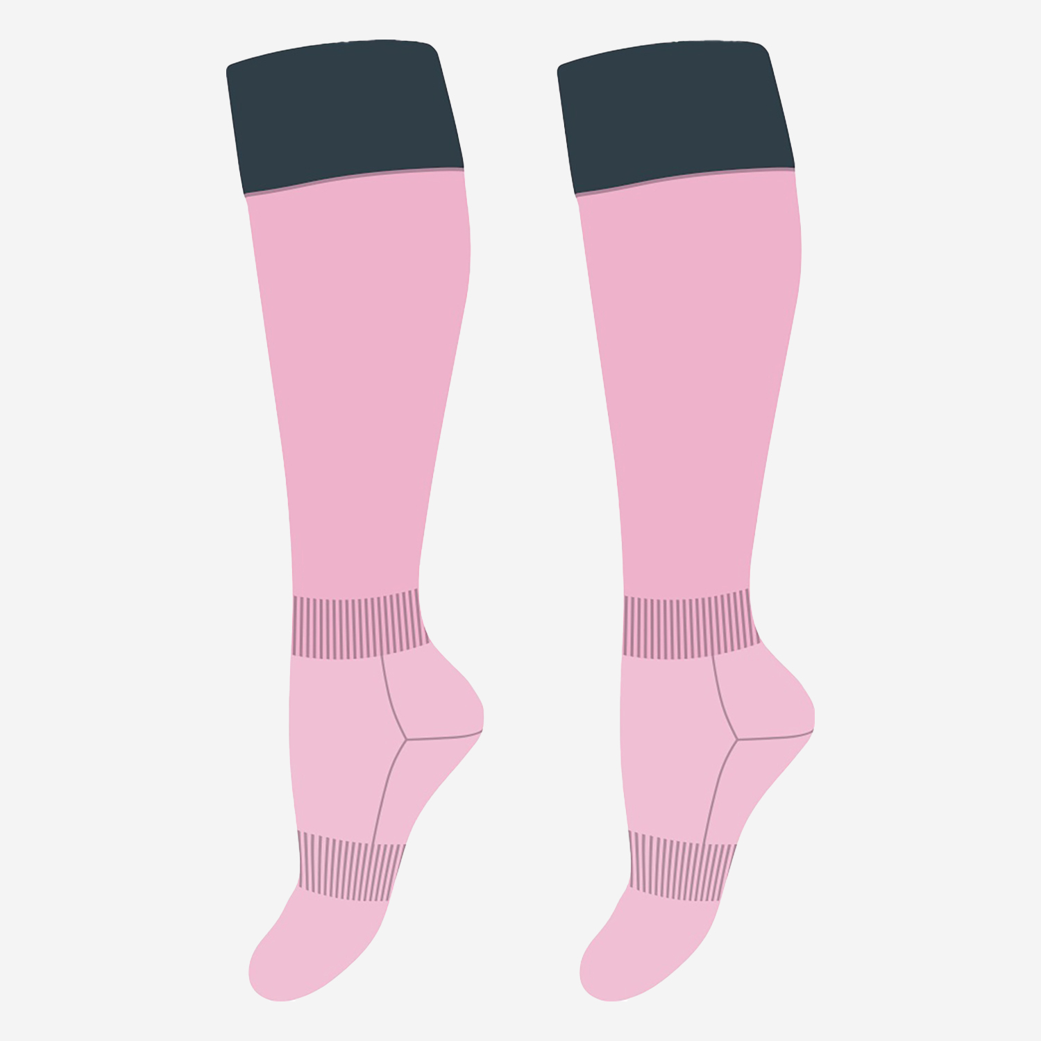 Sanfl junior pinks socks