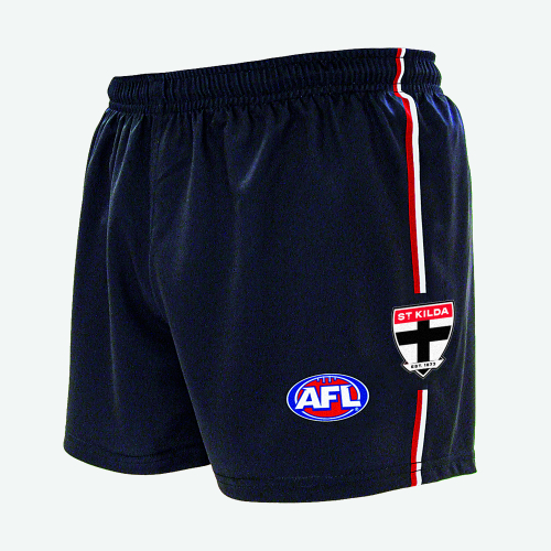 SAINT KILDA SAINTS AFL REPLICA  SHORTS