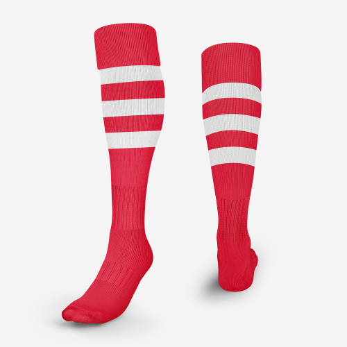 St George Dragons adult socks