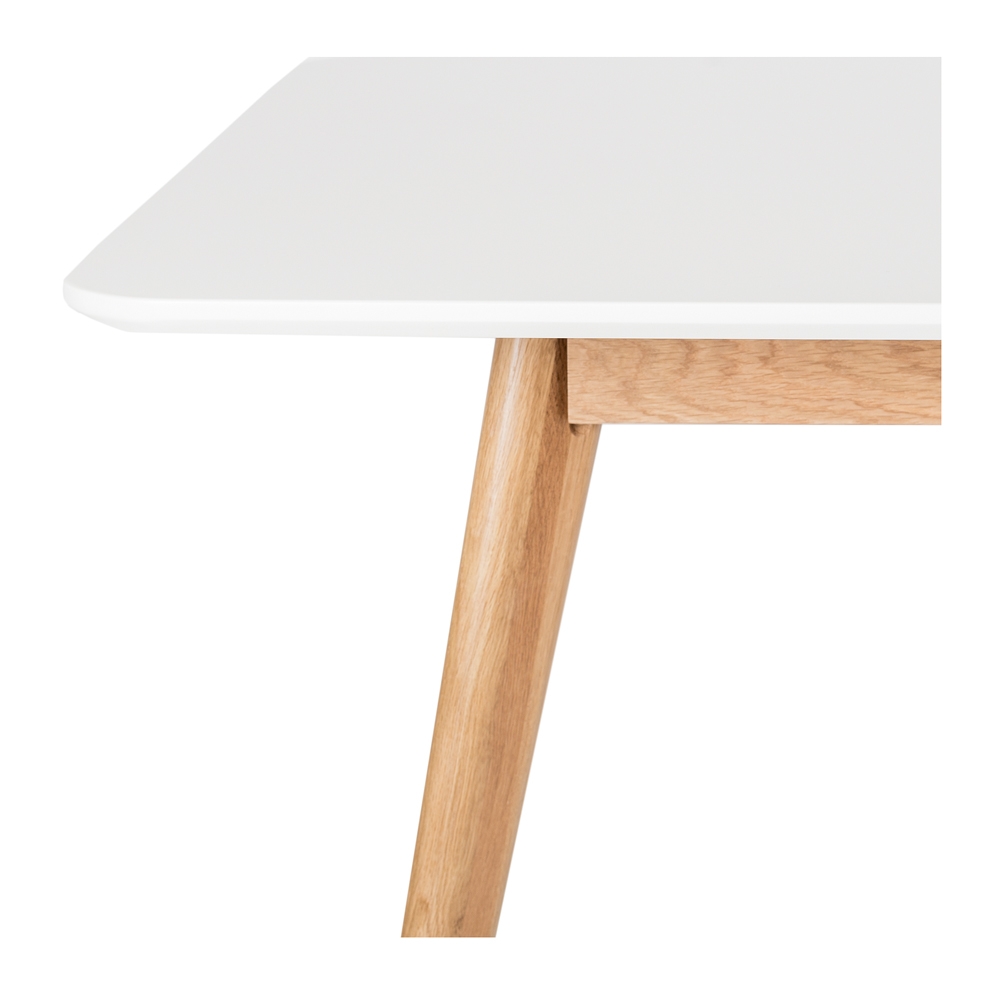 Radius Dining Table 160x80 (White Top)