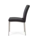 Bristol Chair PU Black w/Stainless