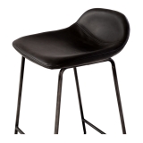 Haus Barstool Vintage Black PU