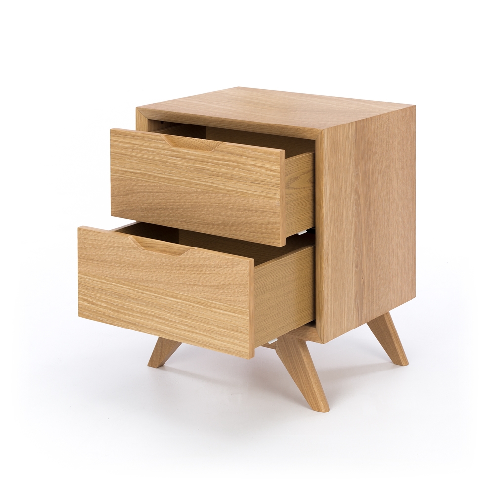 furniture by design milano 2 drawer bedside 3